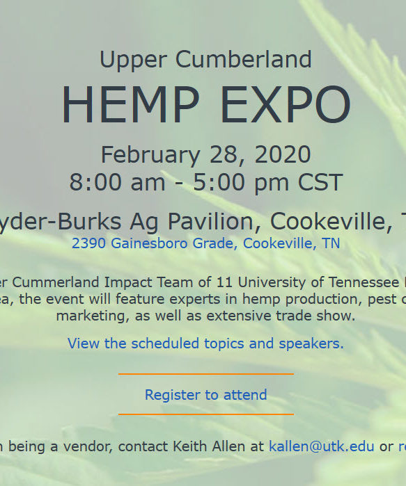 Hemp Expo Meeting poster 